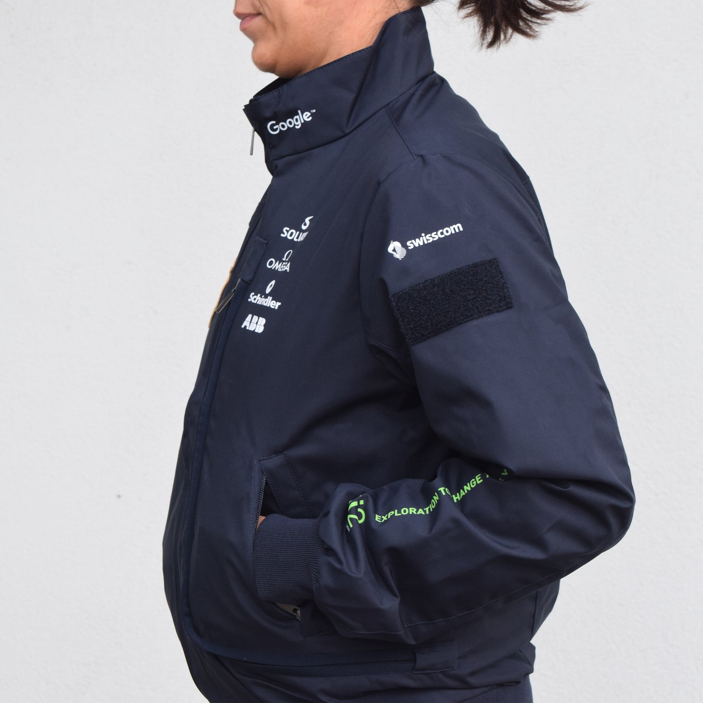 Solar Impulse Round the World Blue Lightweight Pilot Jacket - Woman