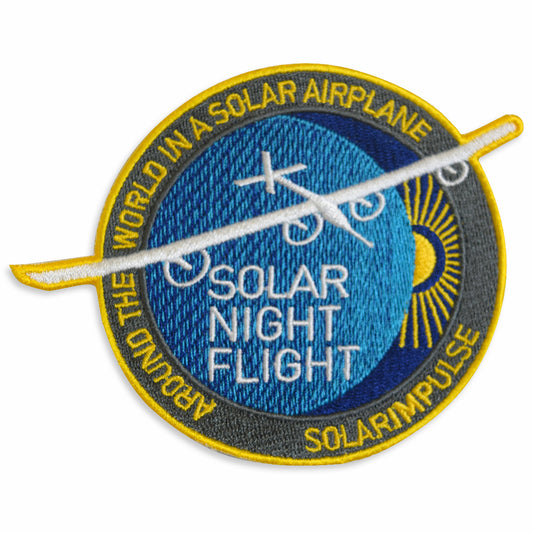 Badge SOLAR NIGHT FLIGHT